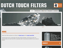 Tablet Screenshot of dutchtouchfilters.com